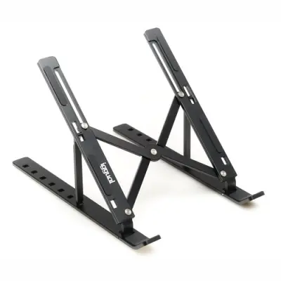 iggual Soporte Elevador Plegable Portátil 17" Negro