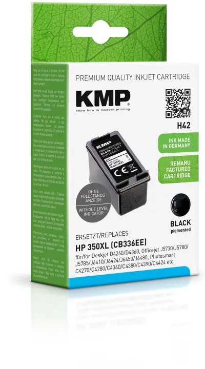 HP Tinta KMP Negro Nº 350 XL para DeskJet 4260, OfficeJet 4210, Photosmart 4500