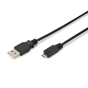 Ewent Cable USB 2.0 Tipo A Macho a Micro B Macho 1,0 m