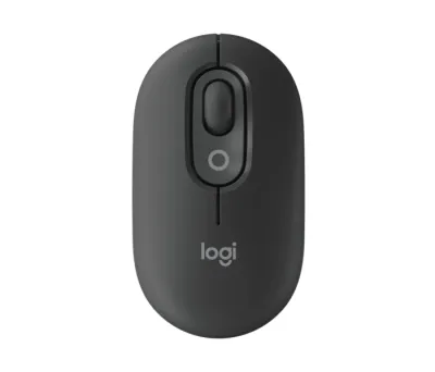 Logitech POP Mouse Inalámbrico 1000dpi - 4 Botones - Multidispositivo - Grafito