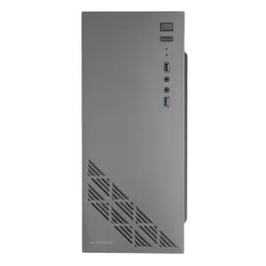 Mars Gaming MC100 Caja ATX Negra con Chasis de Acero Ultra-Ligero y Ventilador RGB 120mm