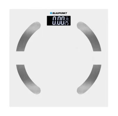 Blaupunkt BP5009 Báscula Digital Extraplana 180kg Vidrio Templado Pantalla LCD