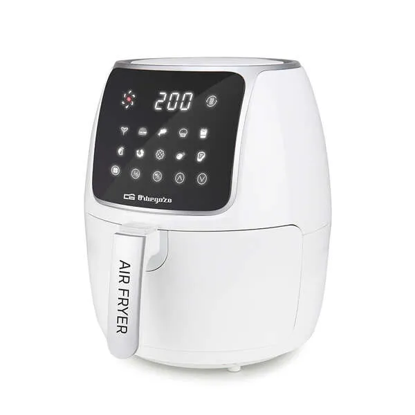 Orbegozo FDR 64 Freidora Sin Aceite 1300-1500W 4L 12 Programas Pantalla LED Táctil