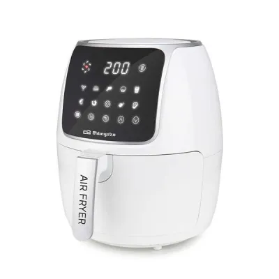 Orbegozo FDR 64 Freidora Sin Aceite 1300-1500W 4L 12 Programas Pantalla LED Táctil