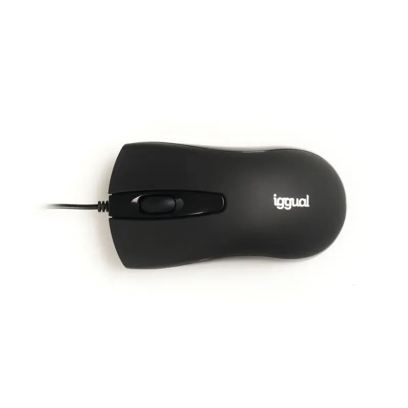 iggual Ratón Óptico COM-BUSINESS 1200DPI Negro