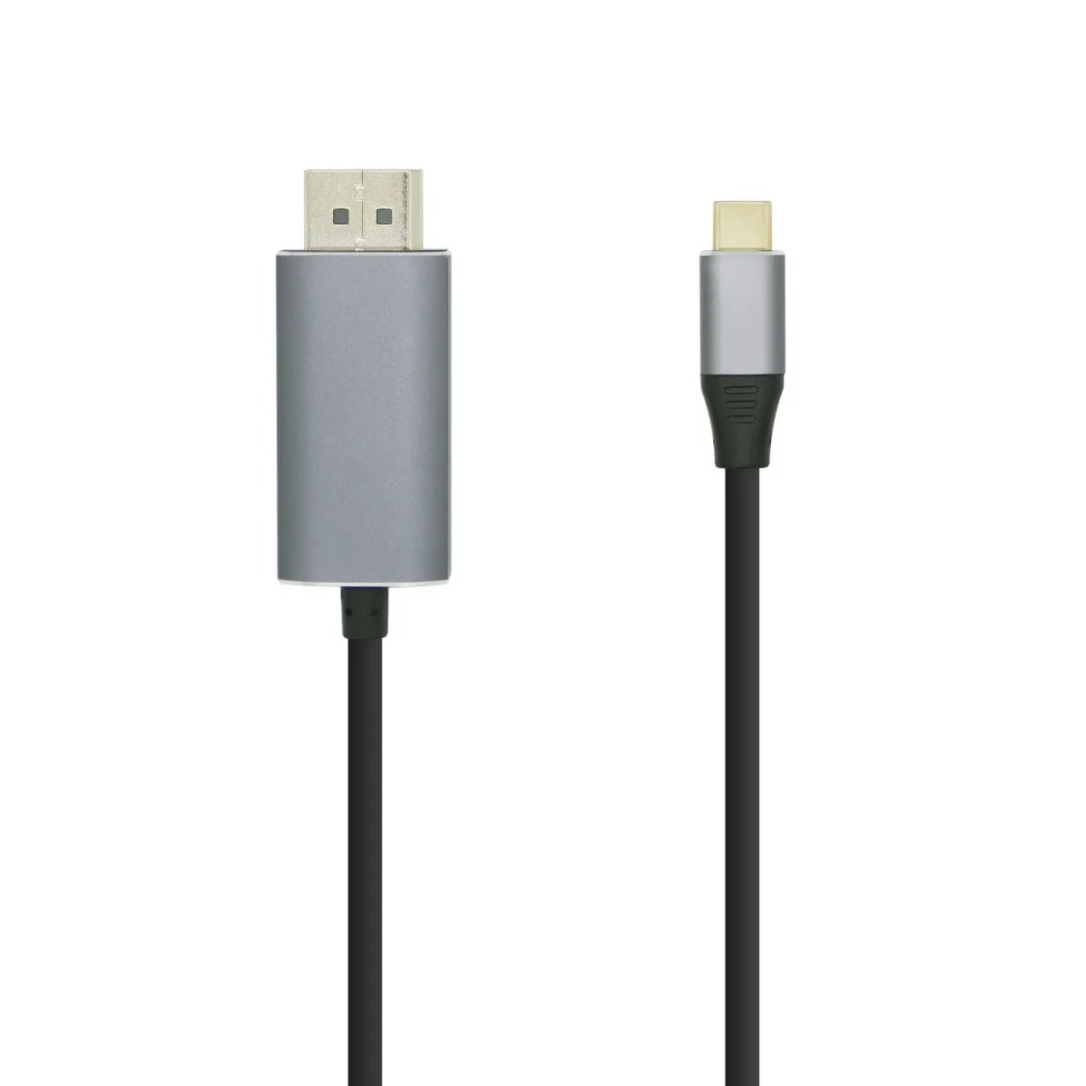 Aisens Cable Conversor Usb-C A Displayport 4K@60Hz - Usb-C/M-Dp/M - 0.8M - Color Negro