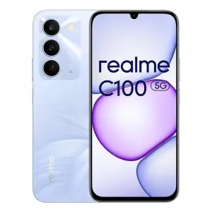 realme C100 5G, 6.8" Dual SIM, Android, 4 GB RAM, 256 GB, USB-C, 6600 mAh, Púrpura