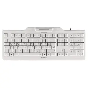Cherry Teclado Con Lector Chip Integrado DNIe Blanco