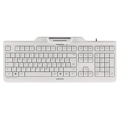 Cherry Teclado Con Lector Chip Integrado DNIe Blanco