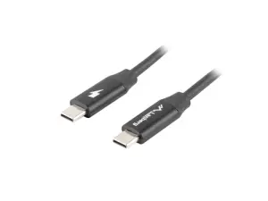 Lanberg Cable USB 2.0 USB-C 1.8m Negro