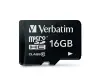 Verbatim Tarjeta Micro SDHC 16GB Clase 10 de Almacenamiento