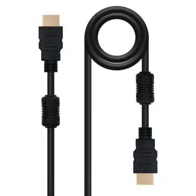 Nanocable Cable HDMI v1.4 Macho a Macho 5m Alta Velocidad Color Negro
