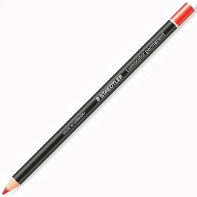 Staedtler Lumocolor GlasoChrom Marcador Permanente Seco Rojo