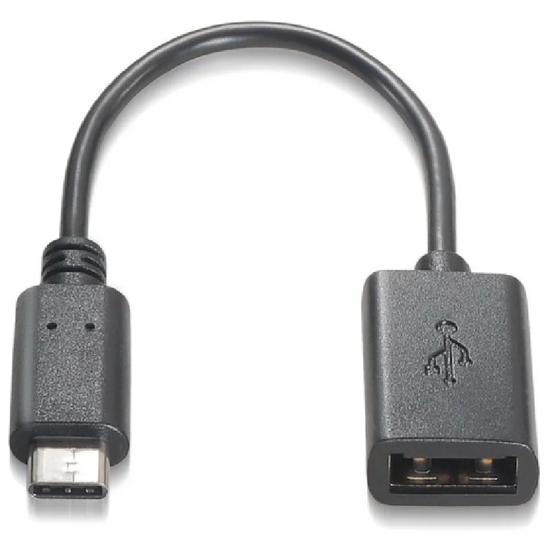 Nanocable Cable Usb 2.0 3A, Usb-C/M-A/F, 15Cm