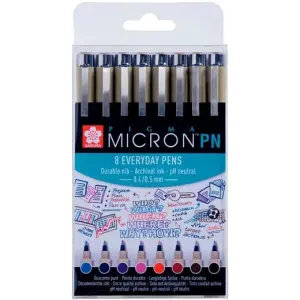 Talens Pigma Micron Rotuladores Surtidos Estuche 8 Unidades