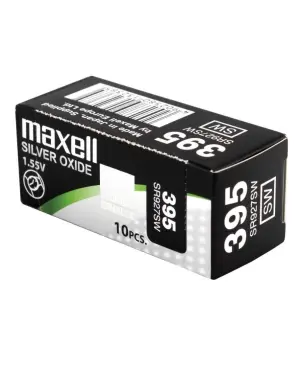 Maxell Micro Pilas Planas Óxido De Plata 1,55V SR0936SW 394 Caja 10U