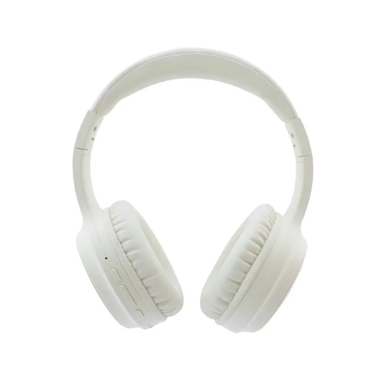 Coolbox AIR-40 Auriculares Bluetooth Plegables con ANC y 25 Horas de Autonomía - Blanco