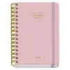 Dohe Agenda Escolar Premium A5 Espiral Doble Cartón Forrado Rosa 2026-2027