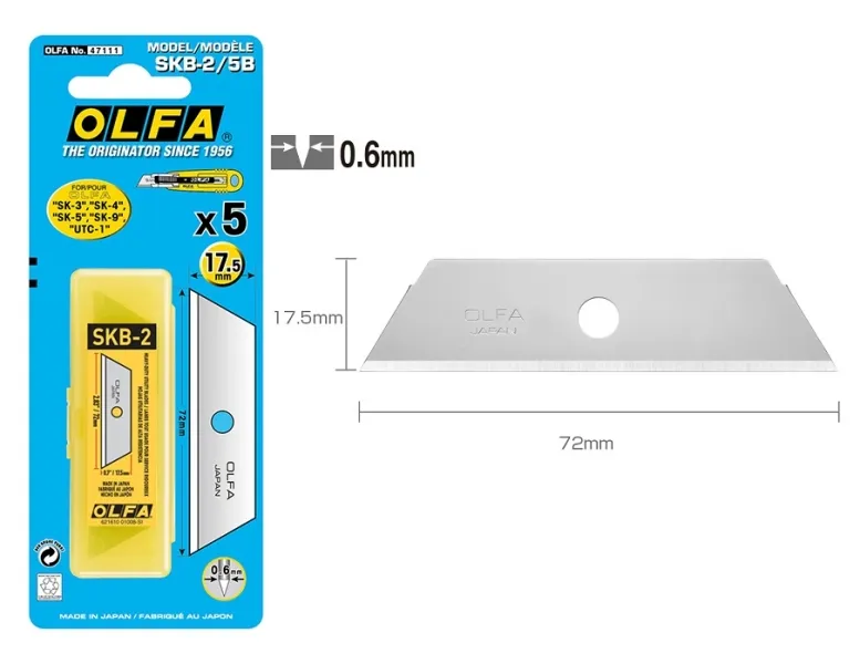 Olfa K-4 Cutter de Seguridad con Cuchilla Fracturable
