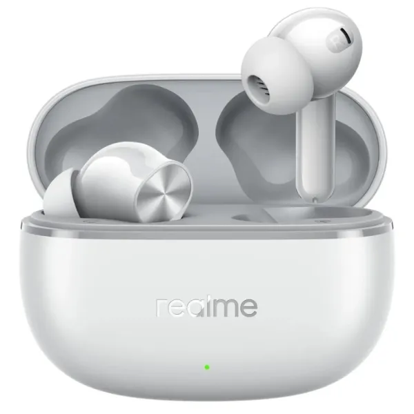Realme Buds T200 Lite Auriculares True Wireless - Bluetooth 5.4 - 4 Microfonos - 7 Horas Autonomia - Color Gris