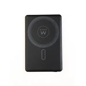 Ewent EW1160 Batería Externa Polímero De Litio Cargador Inalámbrico Negro