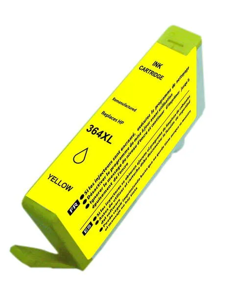 Generico Hp 364Xl Amarillo Cartucho De Tinta - Reemplaza Cb325Ee/Cb320Ee