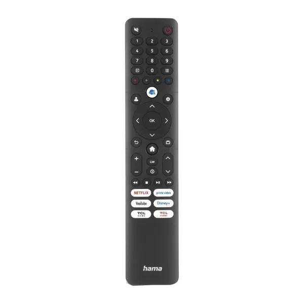 Hama Mando a Distancia para TV TCL - Alcance 10m - 45 Botones - Negro
