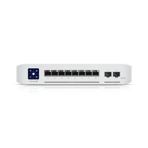 Ubiquiti UniFi L3 8 PoE Switch 2.5G Ethernet Acero Inoxidable