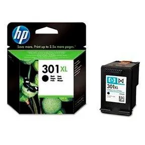 HP Cartucho de Tinta Negro Nº301XL para DeskJet 1050, 2050, 3050