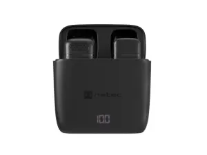 NATEC Hopper Micrófono de Corbata Negro