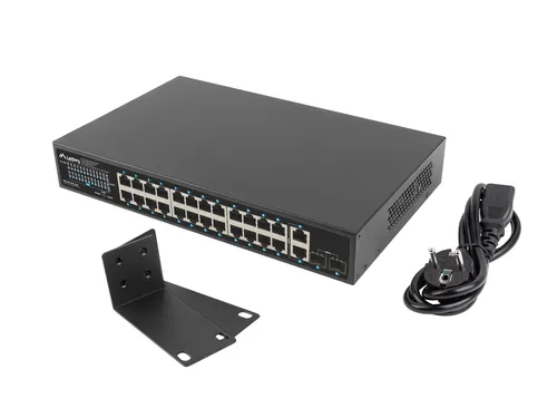 Lanberg RSGE-24P-2GE-2S-360 Switch No Administrado 24 Puertos Gigabit