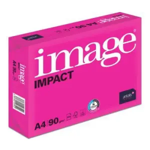 Image Papel Impact DIN A4 90g Paquete 500 Hojas Blanco
