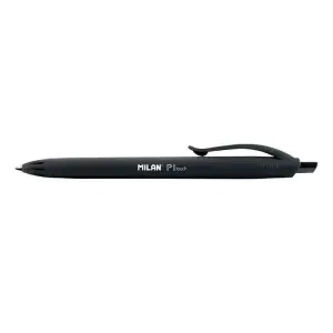 Milan Bolígrafo P1 Touch Negro - Caja Expositora 25 Unidades