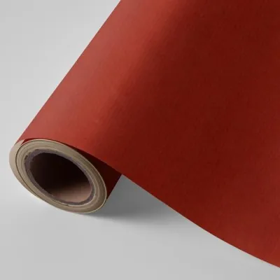 Wonder Wrapper Papel De Regalo Bobina 31cm 2kg Kraft Rojo