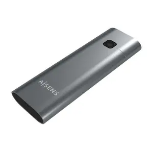 AISENS Caja Externa M.2 NVMe a USB 3.2 Gen 2, Gris, ASM2-021GR