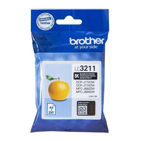 Brother Tinta Negra DCP-J572DW MFC-J491DW/J497DW/J890DW/J895DW