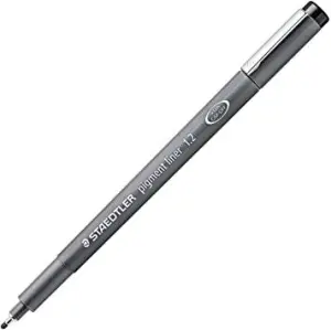 Staedtler Rotulador Calibrado Pigment Liner 1.2mm Negro