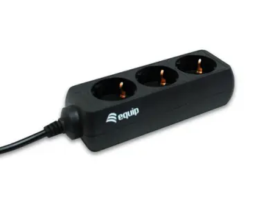 REGLETA ALIMENTACION EQUIP 3 TOMAS ESPECIAL SAIS CONECTOR IEC MACHO 1.1M