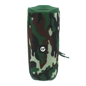 Coolsound Street Vibe Altavoz Bluetooth True Wireless 10W - Autonomia hasta 3h - USB, MicroSD - Funcion Manos Libres - Radio FM - Color Verde Militar