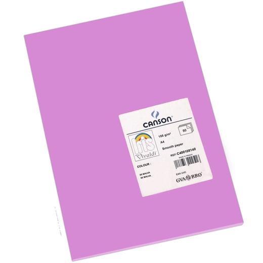 Iris Cartulina 210X297Mm 185Gr Malva -50U-