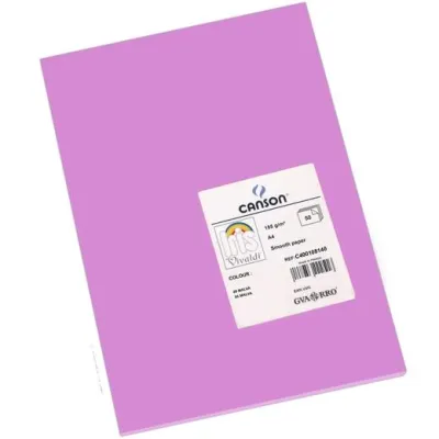 Iris Cartulina 210X297Mm 185Gr Malva -50U-