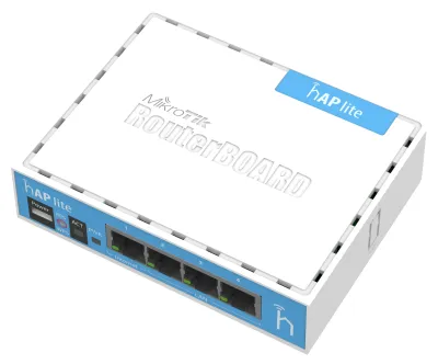 Mikrotik RB941-2nD hAP Lite Router 4x10/100 2.4GHz L4