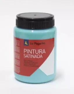 La Pajarita Témpera Escolar Bote De 35Ml Satinada Azul Turquesa L-35