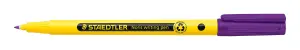 Staedtler Noris Rotulador Punta Fina 0.6mm Tinta Base Agua Color Violeta 97% Plástico Reciclado