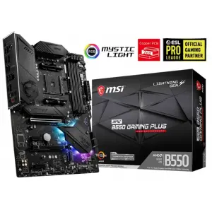 MSI MPG B550 Gaming Plus Placa Base AMD B550 Zócalo AM4 ATX