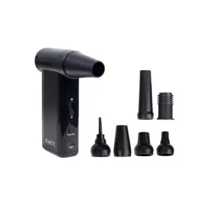 Ewent Pistola de Aire Comprimido - Bomba de Vacío e Inflador - 130000 RPM - Batería 5000mAh - Color Negro