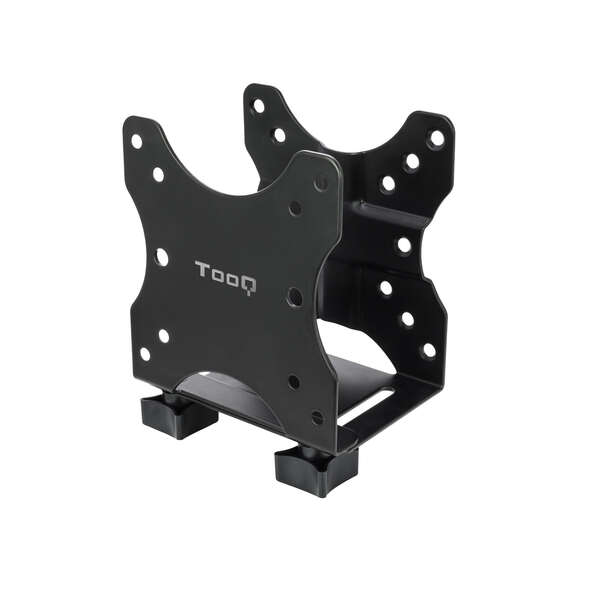 Tooq Soporte Vesa Para Mini Pc - 4 Opciones De Instalacion - Peso Max 5Kg - Vesa 100X100 - Color Negro