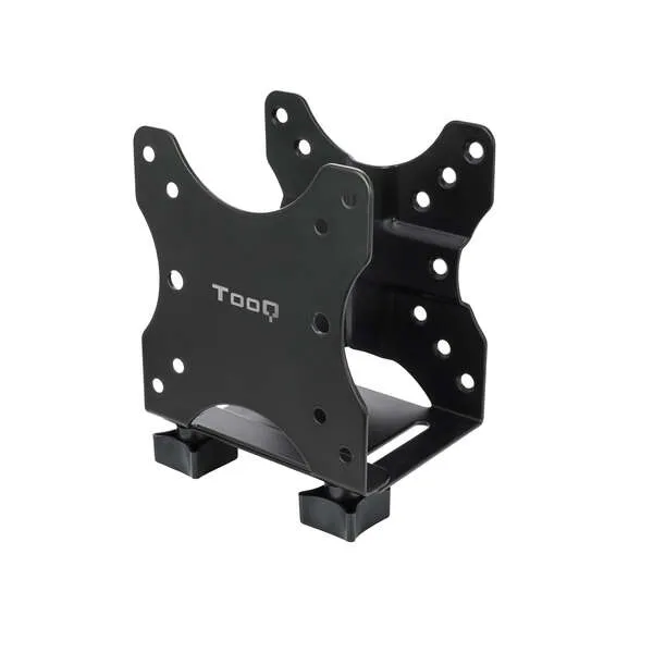 TOOQ Soporte Para Mini PC TCCH0001-B Hasta 5kg Para Monitor o Escritorio Negro
