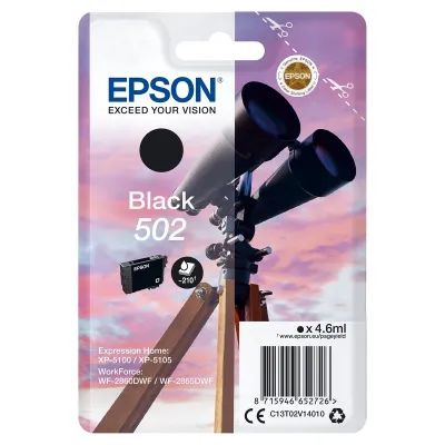 Epson 502 Cartucho de Tinta Negro Original