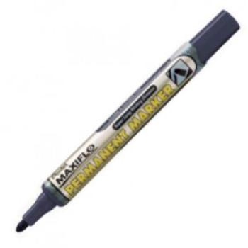 Pentel Maxiflo Nlf50 Rotulador Permanente Punta Bala Negro